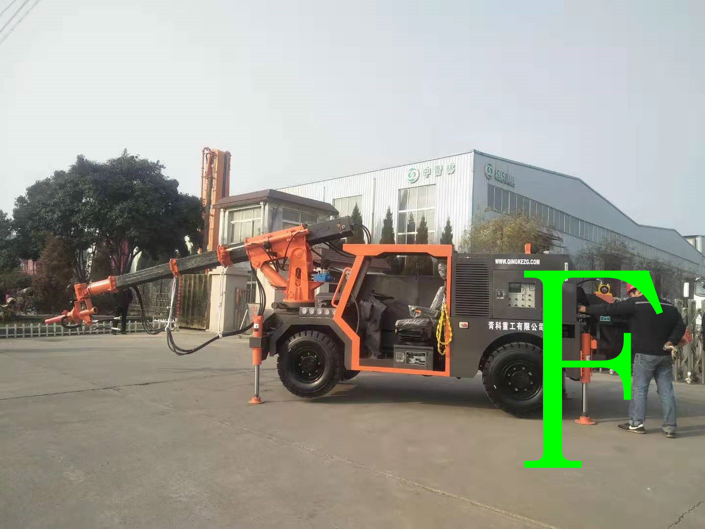 混凝土泵 青科重工 濕噴臺(tái)車