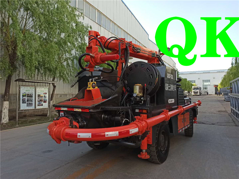  混凝土泵 青科重工 濕噴臺(tái)車