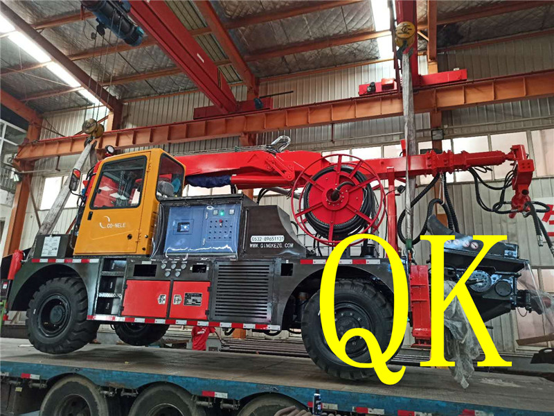  混凝土泵 青科重工 濕噴臺(tái)車