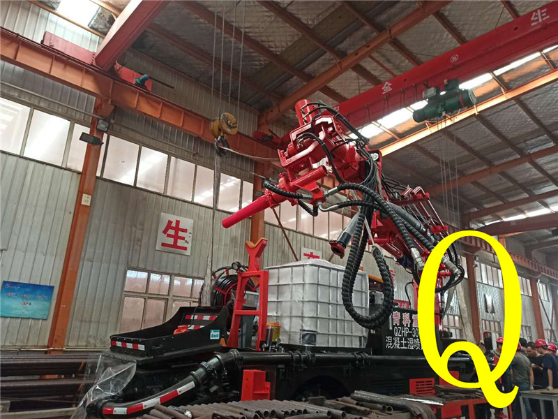 混凝土泵 青科重工 濕噴臺車