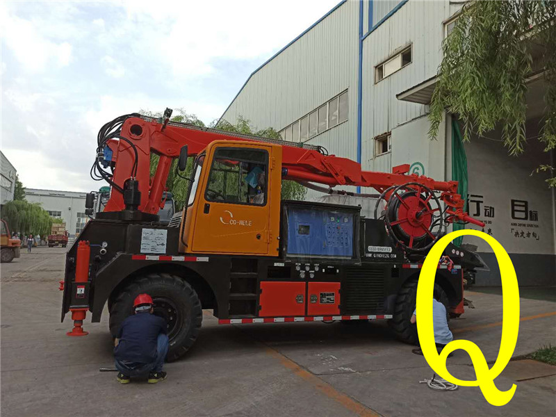 混凝土泵 青科重工 濕噴臺車