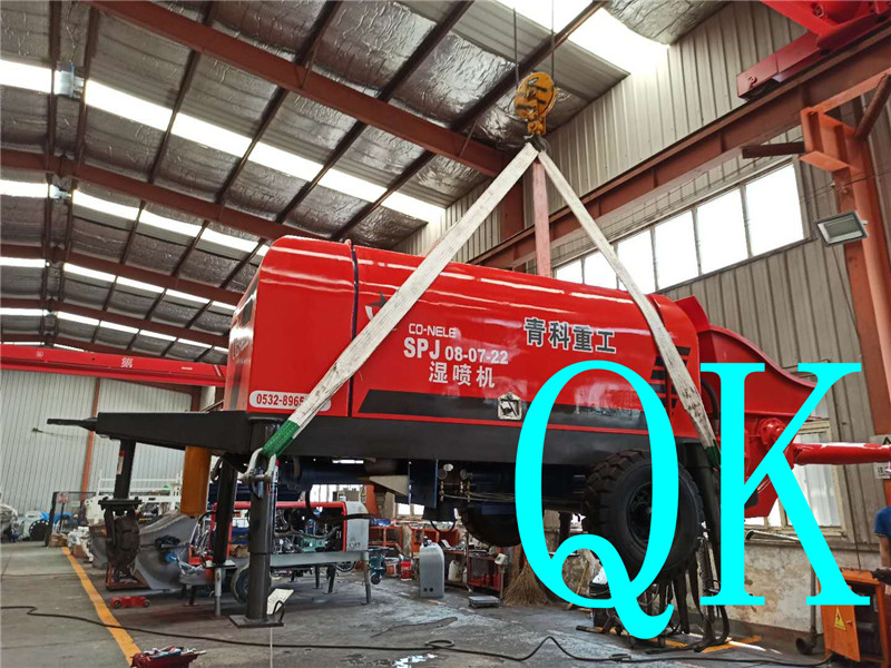 混凝土泵 青科重工 濕噴機