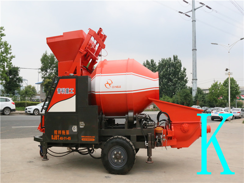 混凝土泵 青科重工 攪拌拖泵