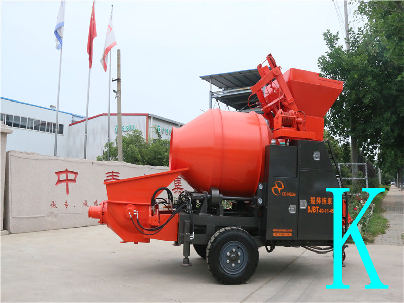 混凝土泵 青科重工 攪拌拖泵