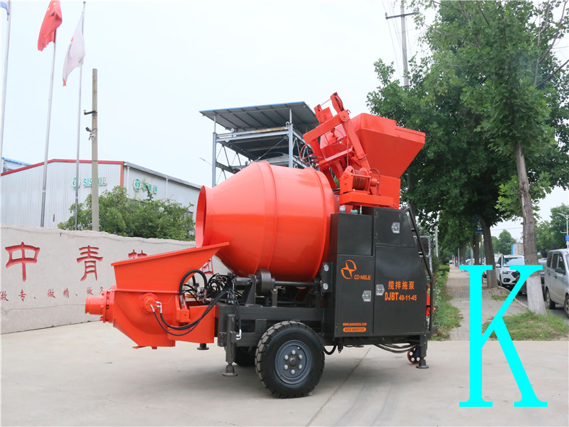 混凝土泵 青科重工 攪拌拖泵