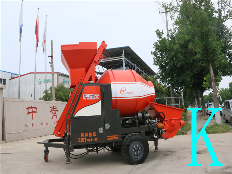 混凝土泵 青科重工 攪拌拖泵