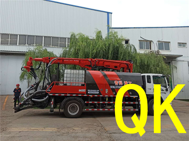 混凝土泵 青科重工 濕噴臺車