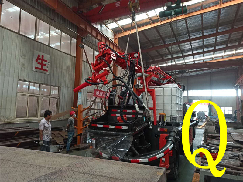 混凝土泵 青科重工 濕噴臺車