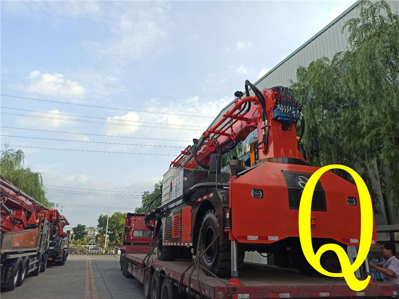 混凝土泵 青科重工 濕噴臺車