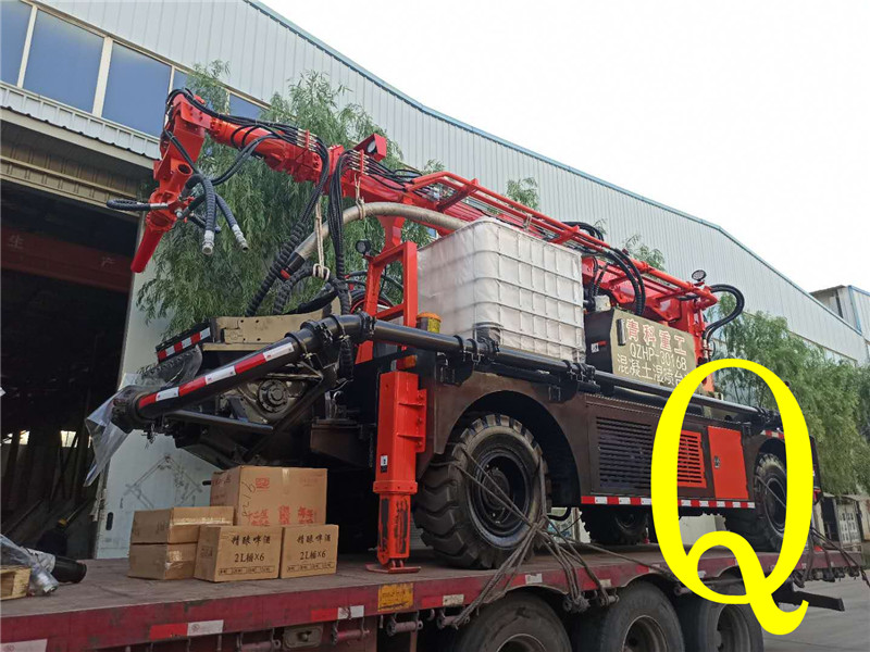 混凝土泵 青科重工 濕噴臺車