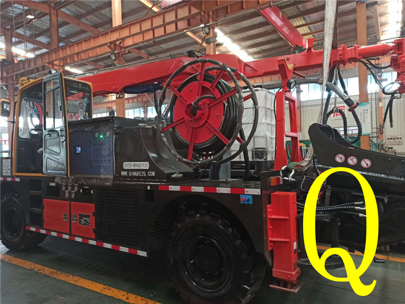 混凝土泵 濕噴臺車 青科重工