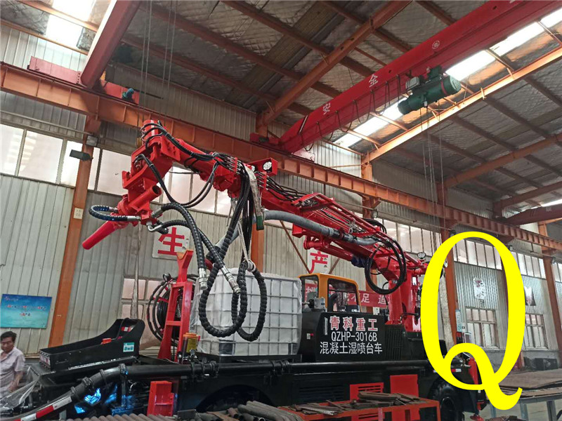 混凝土泵 青科重工 濕噴臺車