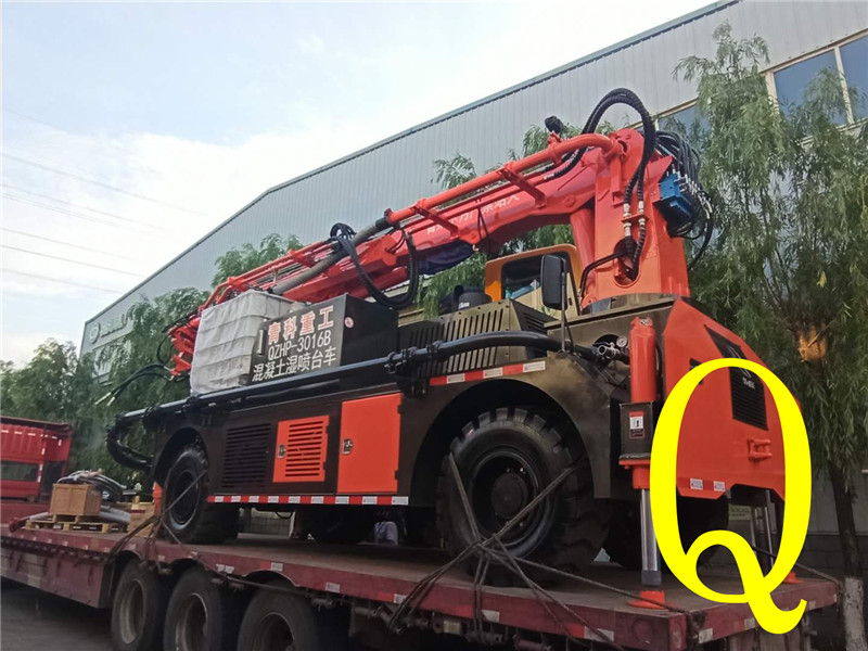 混凝土泵 青科重工 濕噴臺(tái)車