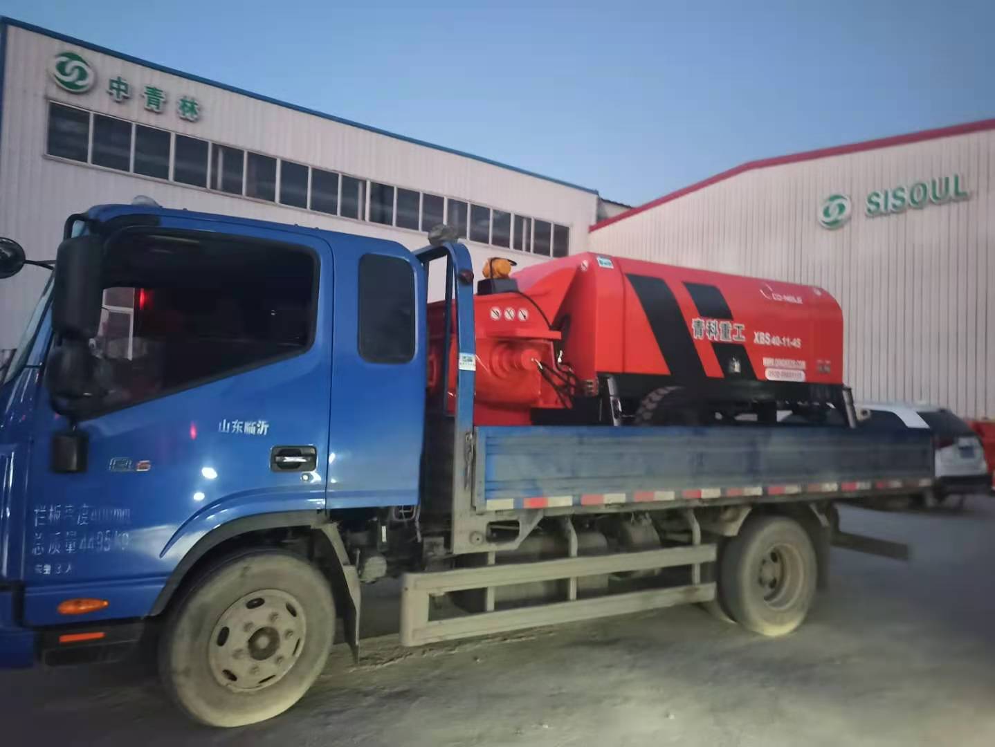 混凝土泵 青科重工 細(xì)石泵