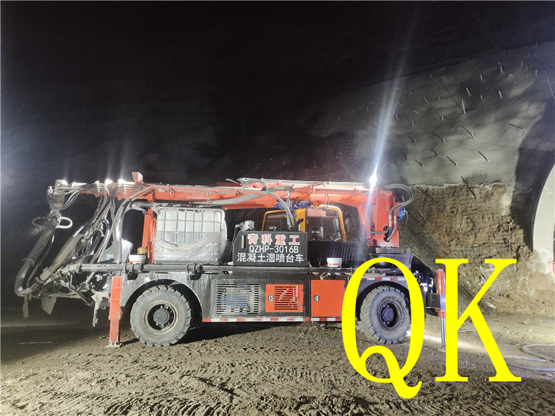 混凝土泵 青科重工 濕噴臺(tái)車