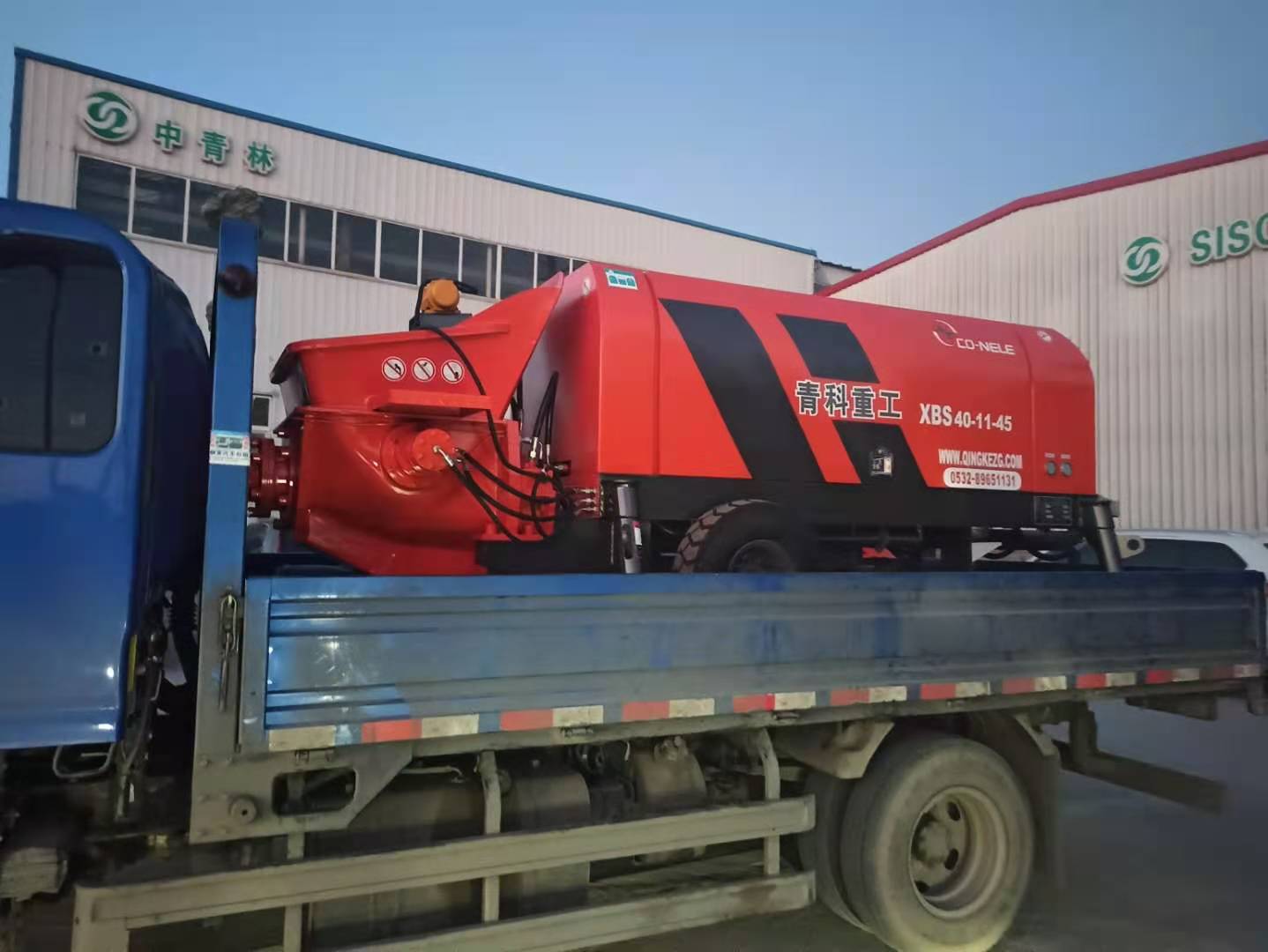 混凝土泵 青科重工 細(xì)石泵