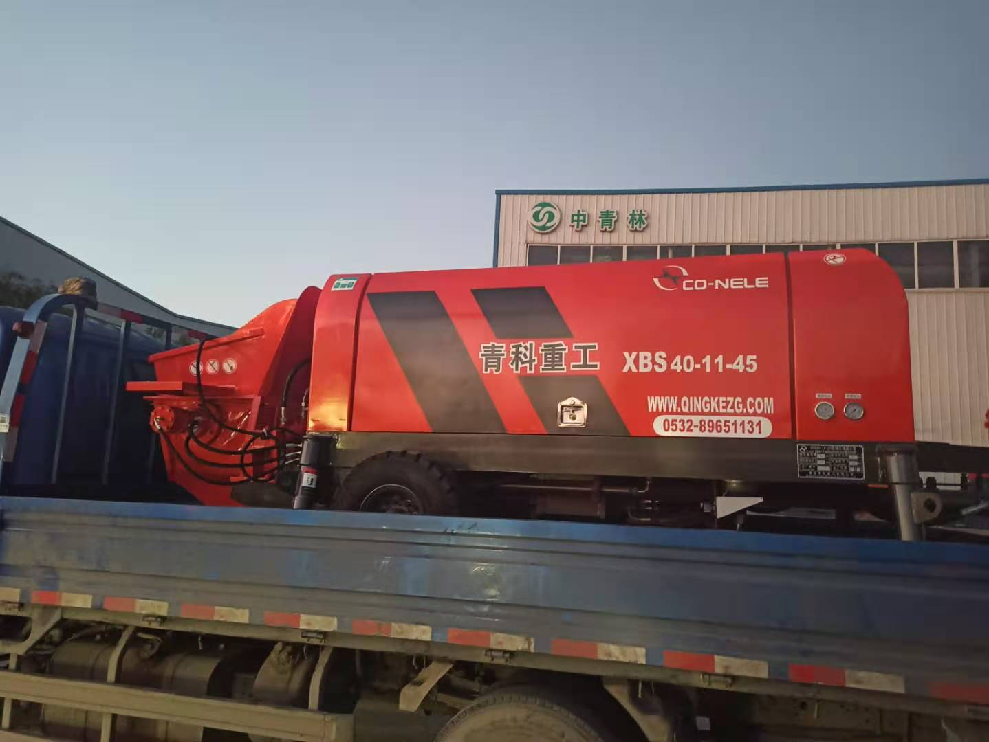 混凝土泵 青科重工 混凝土泵